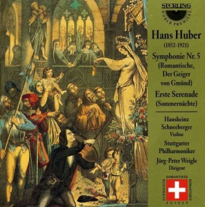 Huber Hans - Symphony No 5/Serenade i gruppen Externt_Lager / Naxoslager hos Bengans Skivbutik AB (3675053)