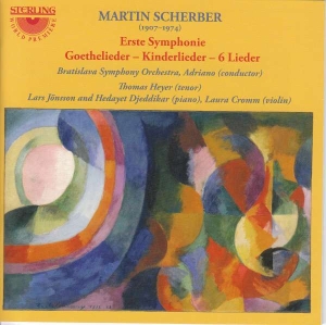 Scherbermartin - 1. Symphonie/Lieder i gruppen Externt_Lager / Naxoslager hos Bengans Skivbutik AB (3675118)