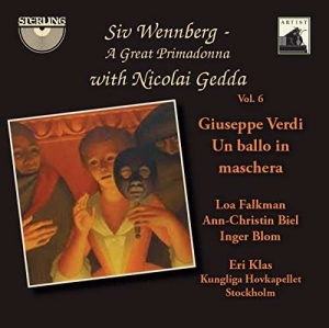 Various - Siv Wennberg - A Great Primadonna V i gruppen CD / Klassiskt hos Bengans Skivbutik AB (3675127)