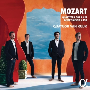 Mozart W A - Quartets K.387 & 421 , Divertimento i gruppen Externt_Lager / Naxoslager hos Bengans Skivbutik AB (3676720)