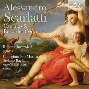 Scarlatti Alessandro - Cantatas & Recorder Concertos i gruppen Externt_Lager / Naxoslager hos Bengans Skivbutik AB (3676773)