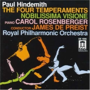 Hindemith Paul - Four Temperaments Nobilissima Visi i gruppen Externt_Lager / Naxoslager hos Bengans Skivbutik AB (3677254)