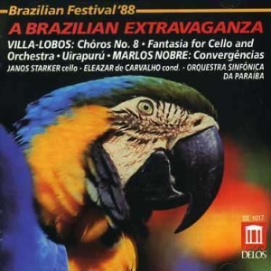 Villa-Lobos Heitor Nobre Marlos - Brazilian Extravaganza Chôros i gruppen Externt_Lager / Naxoslager hos Bengans Skivbutik AB (3677265)