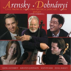 Arensky Anton Dohnányi Ernst Von - Chamber Music i gruppen Externt_Lager / Naxoslager hos Bengans Skivbutik AB (3677278)