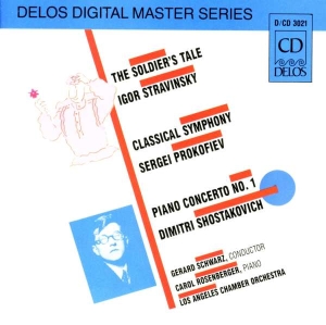 Stravinsky Igor Shostakovich Dmitr - A Soldier'stale Piano Concerto #1 i gruppen Externt_Lager / Naxoslager hos Bengans Skivbutik AB (3677355)