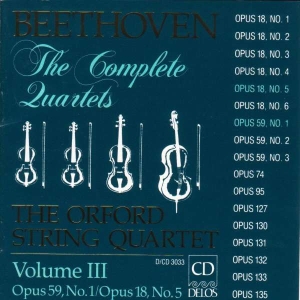 Beethoven Ludwig Van - String Quartets Vol Iii i gruppen Externt_Lager / Naxoslager hos Bengans Skivbutik AB (3677367)