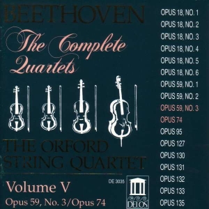 Beethoven Ludwig Van - String Quartets Vol V i gruppen Externt_Lager / Naxoslager hos Bengans Skivbutik AB (3677369)