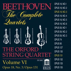 Beethoven Ludwig Van - String Quartets Vol Vi i gruppen Externt_Lager / Naxoslager hos Bengans Skivbutik AB (3677370)