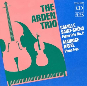 Saint-Saens Camille Ravel Maurice - Piano Trios i gruppen Externt_Lager / Naxoslager hos Bengans Skivbutik AB (3677382)