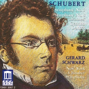 Schubert Franz - Symphonies 5 & 8 German Dances i gruppen Externt_Lager / Naxoslager hos Bengans Skivbutik AB (3677393)