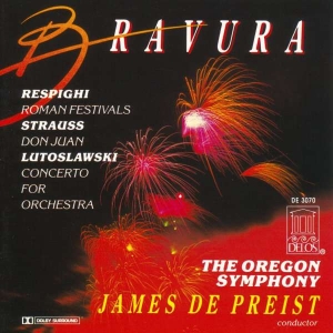 Respighi Ottorino Strauss Richard - Bravura: Roman Festivals Don Juan i gruppen Externt_Lager / Naxoslager hos Bengans Skivbutik AB (3677394)