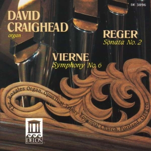 Reger Max Vierne Louis - Organ Music Of Reger And Vierne i gruppen Externt_Lager / Naxoslager hos Bengans Skivbutik AB (3677404)