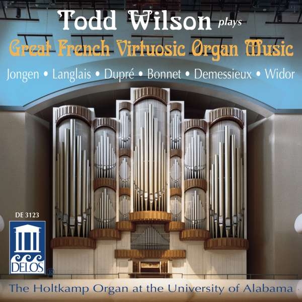 Various - Great French Virtuosic Organ Music i gruppen Externt_Lager / Naxoslager hos Bengans Skivbutik AB (3677412)