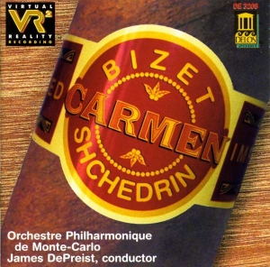 Bizet Georges Bizet-Shchedrin Rodi - Carmen Ballet & Suite No1 i gruppen Externt_Lager / Naxoslager hos Bengans Skivbutik AB (3677466)
