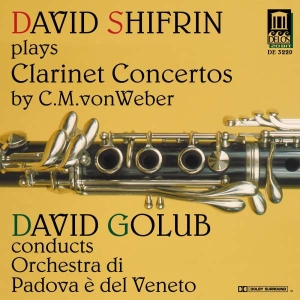Weber Carlo Maria Von - Clarinet Concertos i gruppen Externt_Lager / Naxoslager hos Bengans Skivbutik AB (3677476)