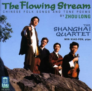 Zhou Long - The Flowing Stream: Chinese Folk So i gruppen Externt_Lager / Naxoslager hos Bengans Skivbutik AB (3677488)