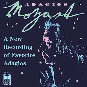 Mozart Wolfgang Amadeus - Mozart Adagios i gruppen Externt_Lager / Naxoslager hos Bengans Skivbutik AB (3677497)