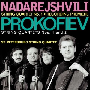 Nadarejshvili Zurab Prokofiev Serg - String Quartets i gruppen Externt_Lager / Naxoslager hos Bengans Skivbutik AB (3677500)