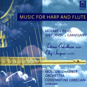 Mozart Wolfgang Amadeus Ravel Maur - Music For Harp & Flute i gruppen Externt_Lager / Naxoslager hos Bengans Skivbutik AB (3677541)