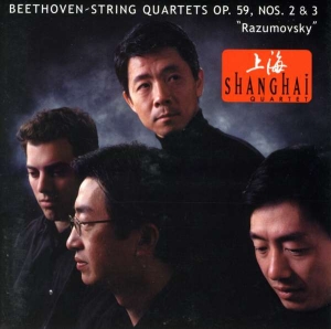 Beethoven Ludwig Van - String Quartets Op 59 Nos 2 & 3 i gruppen Externt_Lager / Naxoslager hos Bengans Skivbutik AB (3677554)