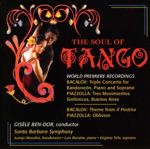 Bacalov Luis Piazzolla Astor - The Soul Of Tango - Bandoneon Conce i gruppen Externt_Lager / Naxoslager hos Bengans Skivbutik AB (3677570)