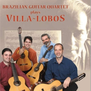 Villa-Lobosheitor - Brazilian Guitar Quartet: Villa-Lob i gruppen Externt_Lager / Naxoslager hos Bengans Skivbutik AB (3677605)