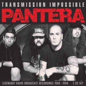 Pantera - Transmission Impossible (3Cd) i gruppen CD / Kommande / Hårdrock/ Heavy metal hos Bengans Skivbutik AB (3678745)