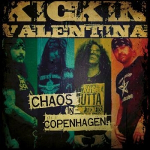 Kickin Valentina - Chaos In Copenhagen i gruppen VINYL / Kommande / Hårdrock/ Heavy metal hos Bengans Skivbutik AB (3679209)
