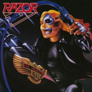 Razor - Evil Invaders i gruppen VINYL / Hårdrock/ Heavy metal hos Bengans Skivbutik AB (3681361)