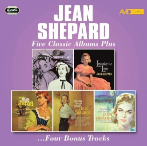Shepard Jean - Five Classic Albums Plus i gruppen CD / Country hos Bengans Skivbutik AB (3681584)