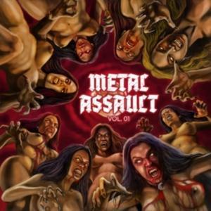 Blandade Artister - Metal Assault i gruppen ÖVRIGT / Övrigt / aub hos Bengans Skivbutik AB (3681609)