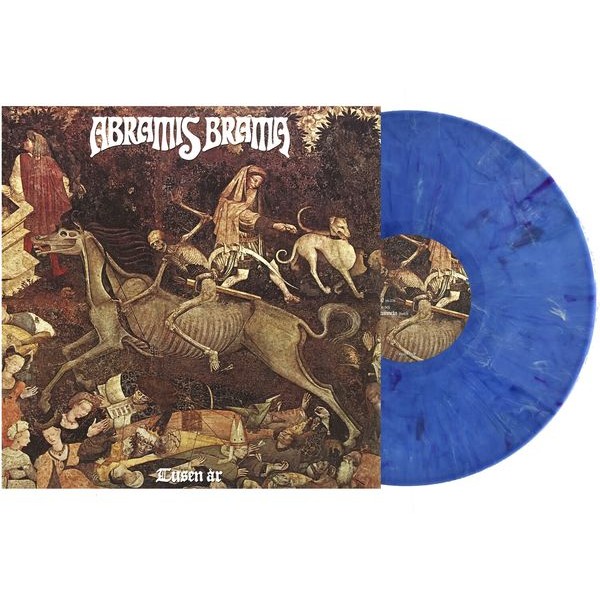Abramis Brama - Tusen År - Lp - Marble Blue/White i gruppen VINYL / Hårdrock/ Heavy metal hos Bengans Skivbutik AB (3681694)