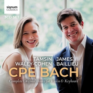 Bach Carl Philip Emmanuel - Complete Original Works For Violin i gruppen CD hos Bengans Skivbutik AB (3681804)