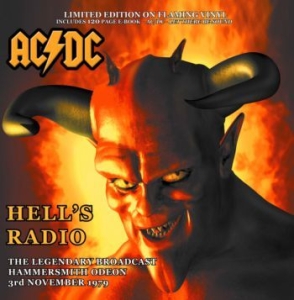 Ac/Dc - Hell's Radio 1979 (Flaming) i gruppen Minishops / AC/DC hos Bengans Skivbutik AB (3691043)