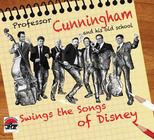 Professor Cunningham And His Old Sc - Swings Disney i gruppen CD / Jazz/Blues hos Bengans Skivbutik AB (3691645)