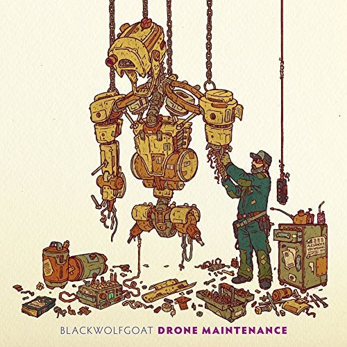 Blackwolfgoat - Drone Maintenance i gruppen CD / Hårdrock/ Heavy metal hos Bengans Skivbutik AB (3694549)