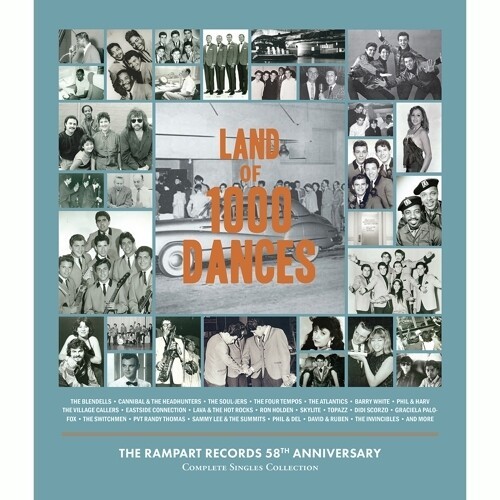 Blandade Artister - Land Of 1000 Dances - Rampart Recor i gruppen CD / Rock hos Bengans Skivbutik AB (3700891)