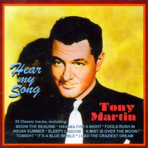 Tony Martin - Hear My Song i gruppen CD / Pop hos Bengans Skivbutik AB (3700955)