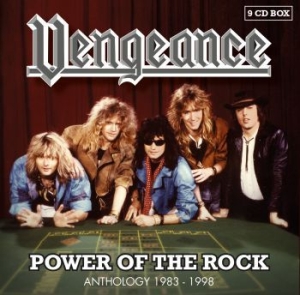 Vengeance - Power Of The Rock - Anthology 1983- i gruppen CD / Nyheter / Hårdrock/ Heavy metal hos Bengans Skivbutik AB (3702647)