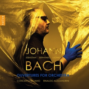 Bach J S Bach J B Bach J L - Ouvertures For Orchestra i gruppen Externt_Lager / Naxoslager hos Bengans Skivbutik AB (3703900)