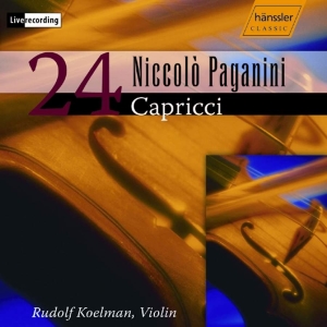 Paganini Niccolo - 24 Capricci i gruppen Externt_Lager / Naxoslager hos Bengans Skivbutik AB (3704001)