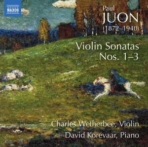 Juon Paul - Violin Sonatas Nos. 1-3 i gruppen Externt_Lager / Naxoslager hos Bengans Skivbutik AB (3704009)