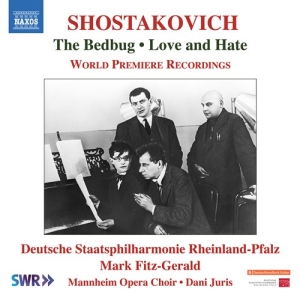 Shostakovich Dmitri - The Bedbug Love And Hate i gruppen Externt_Lager / Naxoslager hos Bengans Skivbutik AB (3704010)