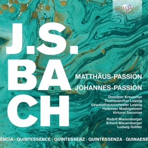 Bach J S - Matthäus Passion & Johannes Passion i gruppen Externt_Lager / Naxoslager hos Bengans Skivbutik AB (3704295)