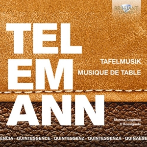 Telemann G P - Tafelmusik (5 Cd) i gruppen Externt_Lager / Naxoslager hos Bengans Skivbutik AB (3704298)