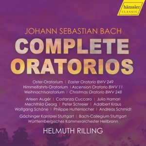 Bach J S - Complete Oratorios (4 Cd) i gruppen Externt_Lager / Naxoslager hos Bengans Skivbutik AB (3704319)