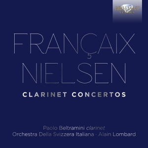 Francaix Jean Nielsen Carl - Clarinet Concertos i gruppen Externt_Lager / Naxoslager hos Bengans Skivbutik AB (3704324)