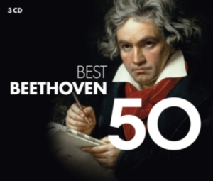 Various Artists - 50 Best Beethoven i gruppen CD / CD Klassiskt hos Bengans Skivbutik AB (3708494)