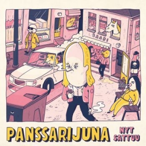 Panssarijuna - Nyt Sattuu i gruppen CD / Finsk Musik,Pop-Rock hos Bengans Skivbutik AB (3708682)