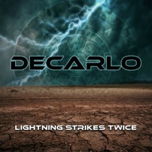 Decarlo - Lightning Strikes Twice i gruppen CD / Rock hos Bengans Skivbutik AB (3709347)
